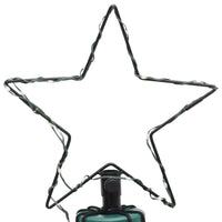 Albero di Natale con Puntale Blu 200 LED 180 cm 343569