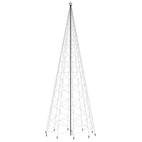Albero di Natale con Puntale Bianco Caldo 3000 LED 800 cm 343578
