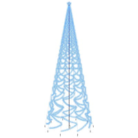 Albero di Natale con Puntale Blu 3000 LED 800 cm 343581