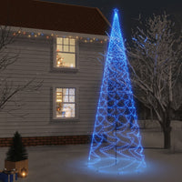 Albero di Natale con Puntale Blu 3000 LED 800 cm 343581