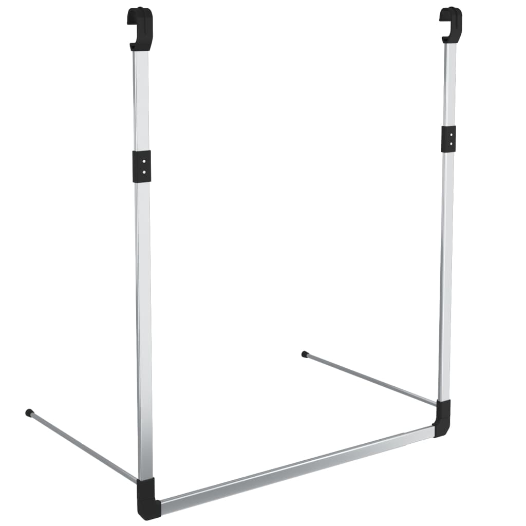 Appendiabiti Telescopico per Armadio Argento 344374