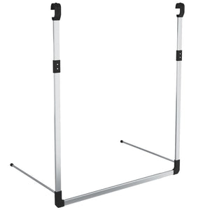 Appendiabiti Telescopico per Armadio Argento 344374