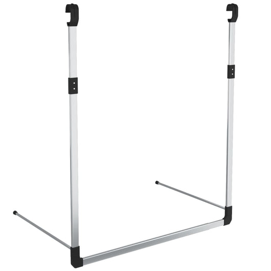 Appendiabiti Telescopico per Armadio Argento 344374