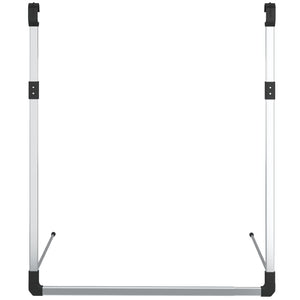 Appendiabiti Telescopico per Armadio Argento 344374