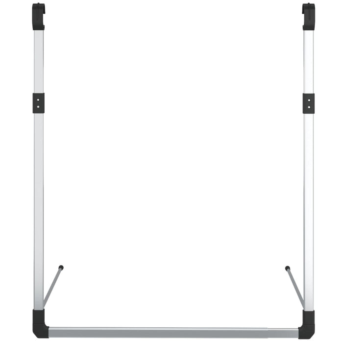 Appendiabiti Telescopico per Armadio Argento 344374