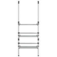 Stendibiancheria Pensile a 3 Livelli in Alluminio 344383
