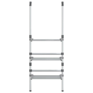 Stendibiancheria Pensile a 3 Livelli in Alluminio 344383