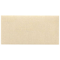 Pannelli Murali 12 pz Crema 30x15 cm Tessuto 0,54 m² 343760