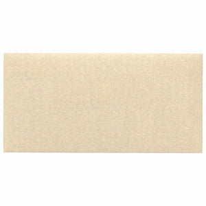Pannelli Murali 12 pz Crema 30x15 cm Tessuto 0,54 mÂ² cod mxl 19003