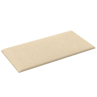 Pannelli Murali 12 pz Crema 30x15 cm Tessuto 0,54 mÂ² cod mxl 19003