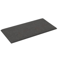 Pannelli Murali 12 pz Grigio Scuro 30x15 cm Tessuto 0,54 m² 343762
