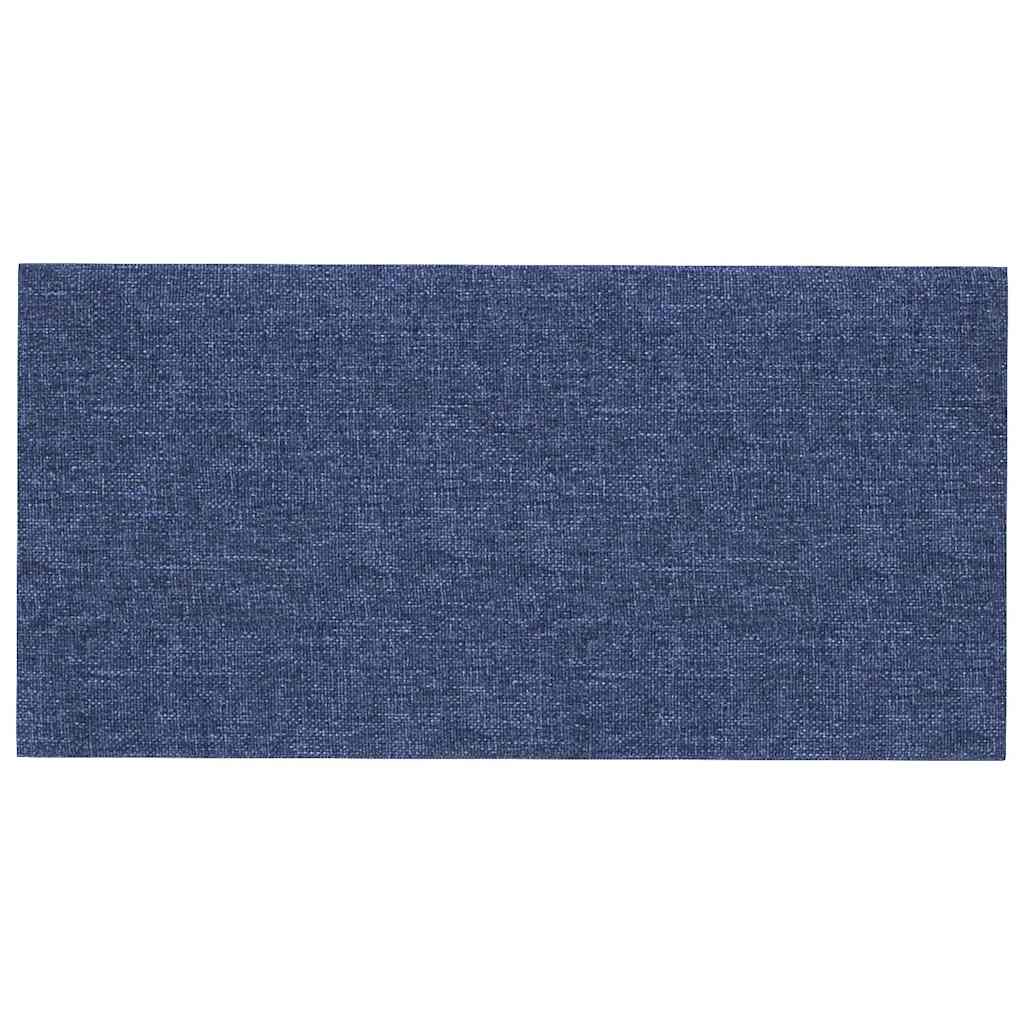 Pannelli Murali 12 pz Blu 30x15 cm Tessuto 0,54 mÂ² cod mxl 18939