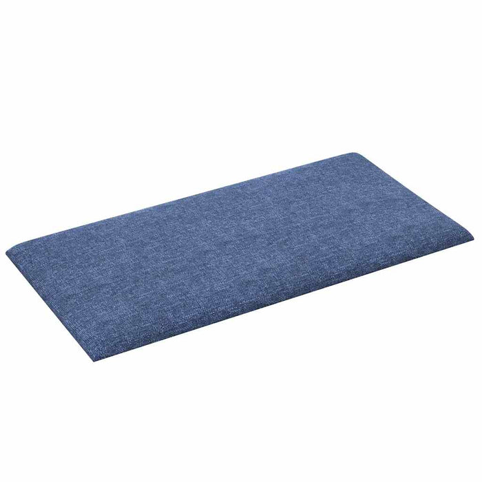 Pannelli Murali 12 pz Blu 30x15 cm Tessuto 0,54 mÂ² cod mxl 18939