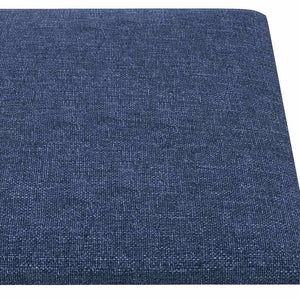Pannelli Murali 12 pz Blu 30x15 cm Tessuto 0,54 mÂ² cod mxl 18939