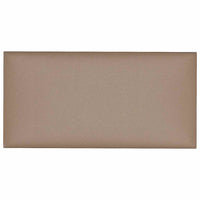 Pannelli Murali 12 pz Cappuccino 30x15 cm in Similpelle 0,54 mÂ² cod mxl 5487
