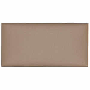 Pannelli Murali 12 pz Cappuccino 30x15 cm in Similpelle 0,54 mÂ² cod mxl 5487