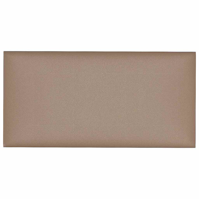 Pannelli Murali 12 pz Cappuccino 30x15 cm in Similpelle 0,54 mÂ² cod mxl 5487