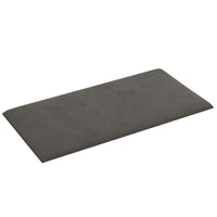Pannelli Murali 12 pz Grigio Scuro 30x15 cm in Velluto 0,54 mÂ² cod mxl 19598