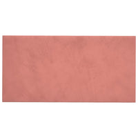 Pannelli Murali 12 pz Rosa 30x15 cm in Velluto 0,54 mÂ² cod mxl 18980