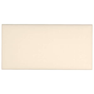 Pannelli Murali 12 pz Crema 30x15 cm Velluto 0,54 m² 343787