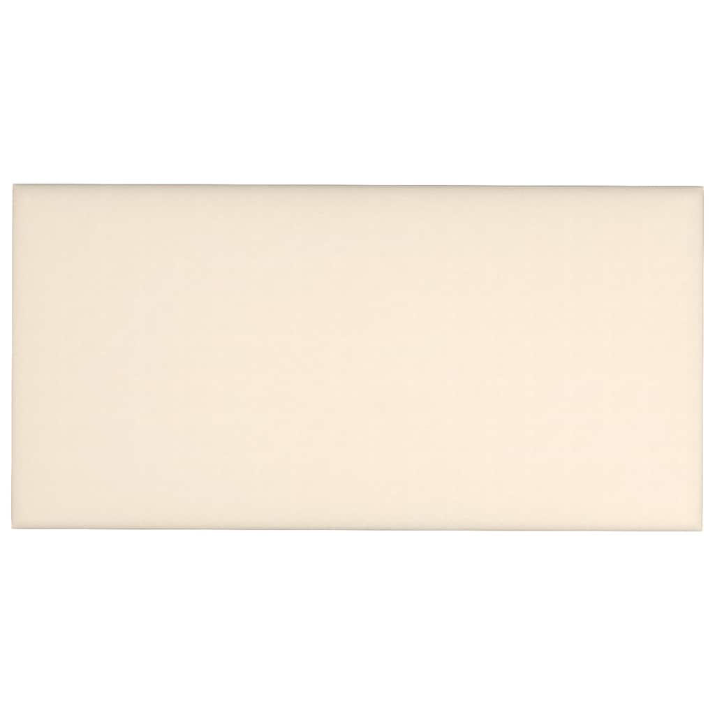 Pannelli Murali 12 pz Crema 30x15 cm Velluto 0,54 mÂ² cod mxl 5588