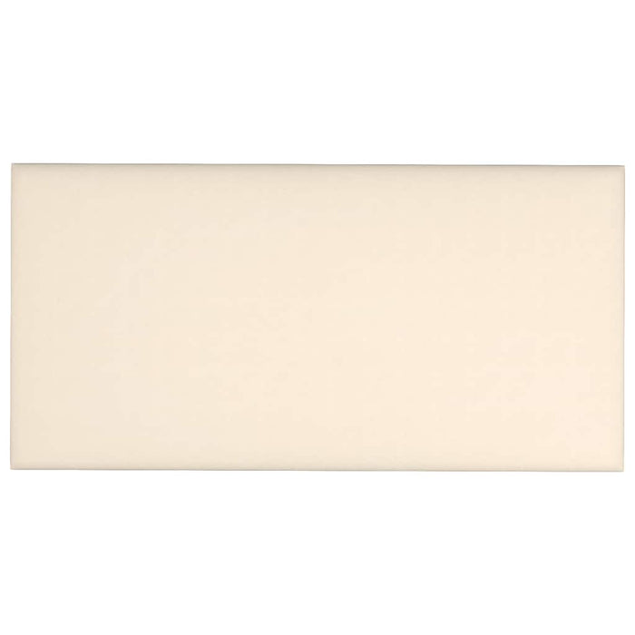 Pannelli Murali 12 pz Crema 30x15 cm Velluto 0,54 mÂ² cod mxl 5588