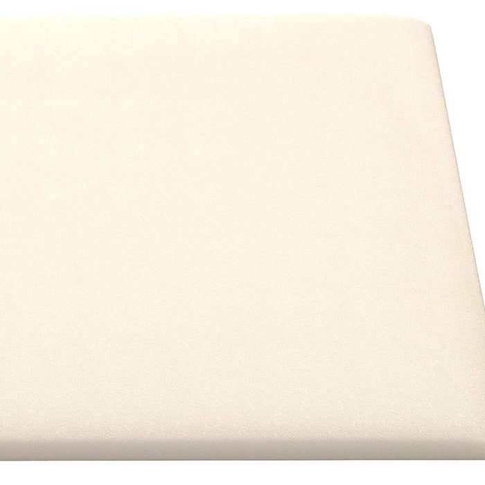 Pannelli Murali 12 pz Crema 30x15 cm Velluto 0,54 mÂ² cod mxl 5588