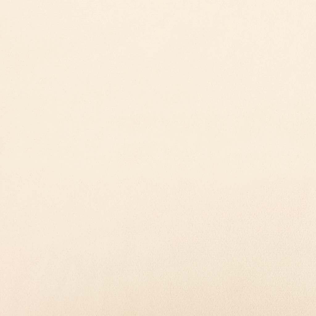 Pannelli Murali 12 pz Crema 30x15 cm Velluto 0,54 m² 343787