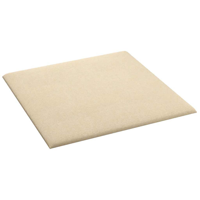 Pannelli Murali 12 pz Crema 30x30 cm Tessuto 1,08 mÂ² cod mxl 19590