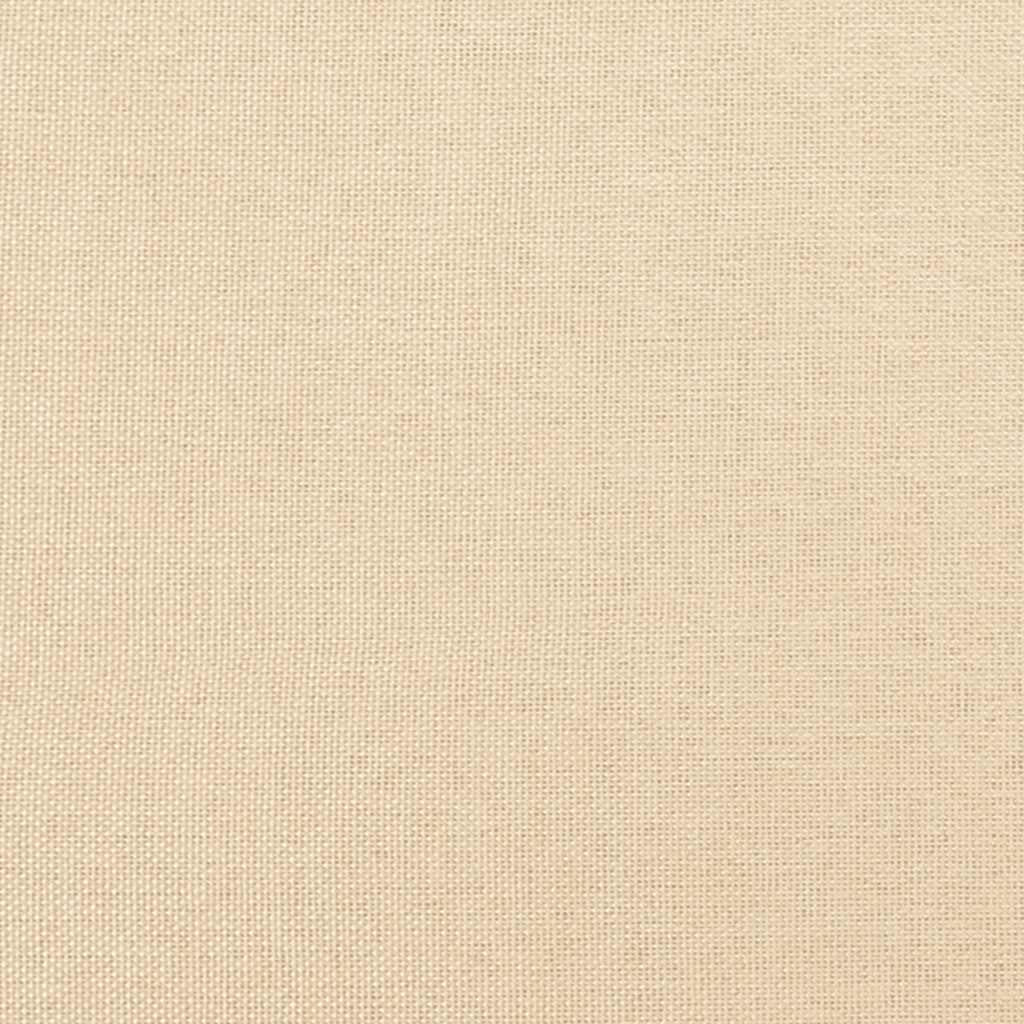 Pannelli Murali 12 pz Crema 30x30 cm in Tessuto 1,08 m² 343788