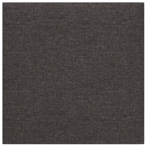 Pannelli Murali 12 pz Grigio Scuro 30x30 cm in Tessuto 1,08 m² 343790