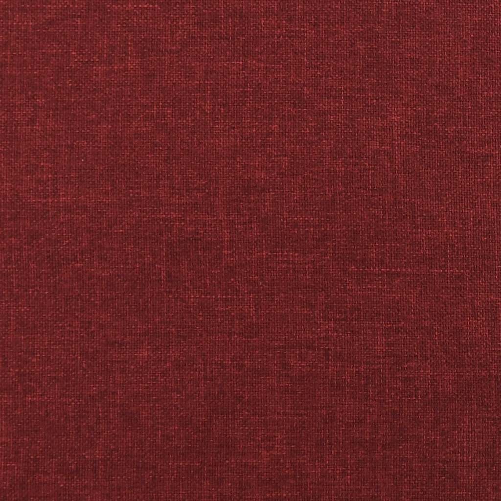 Pannelli Murali 12 pz Rosso Vino 30x30 cm in Tessuto 1,08 m² 343792