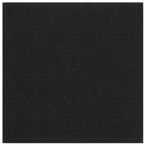 Pannelli Murali 12 pz Neri 30x30 cm in Tessuto 1,08 m² 343796
