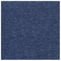 Pannelli Murali 12 pz Blu 30x30 cm in Tessuto 1,08 m² 343798