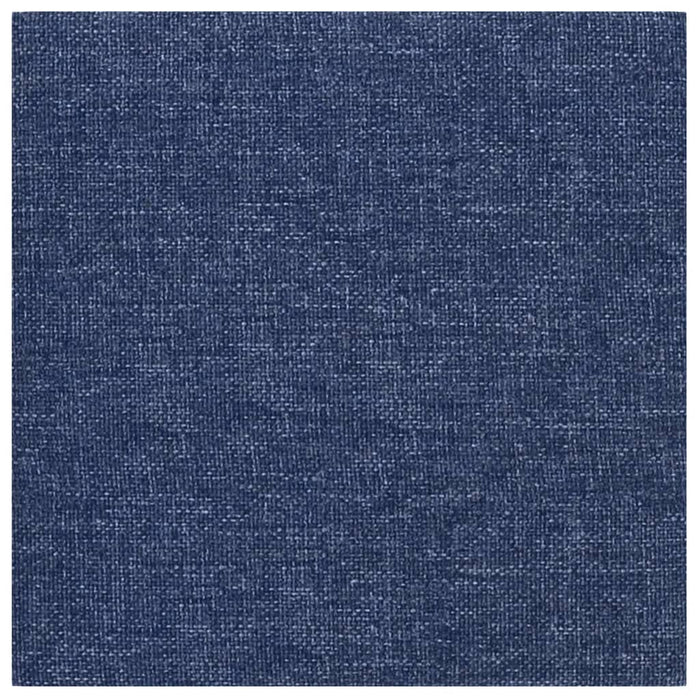 Pannelli Murali 12 pz Blu 30x30 cm in Tessuto 1,08 m² 343798