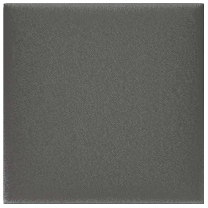 Pannelli Murali 12 pz Grigi 30x30 cm Similpelle 1,08 mÂ² cod mxl 10119