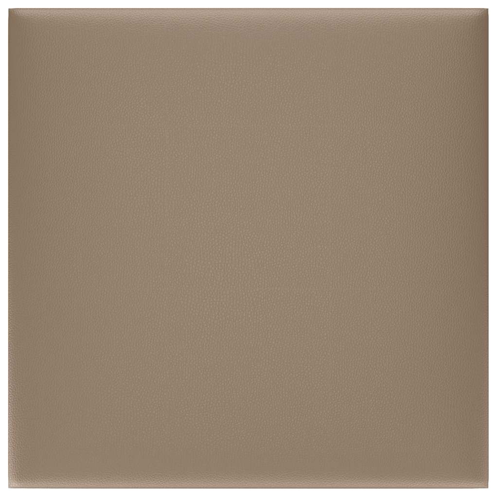 Pannelli Murali 12 pz Cappuccino 30x30 cm Similpelle 1,08 m² 343803