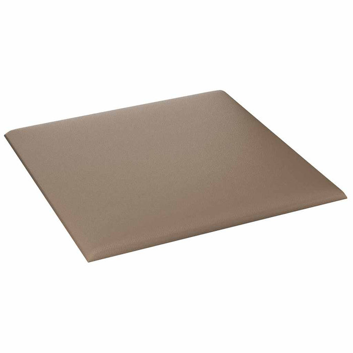 Pannelli Murali 12 pz Cappuccino 30x30 cm Similpelle 1,08 m² 343803