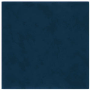 Pannelli Murali 12 pz Blu 30x30 cm Velluto 1,08 mÂ²