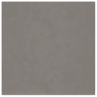 Pannelli Murali 12 pz Grigio Chiaro 30x30 cm in Velluto 1,08 m² 343807