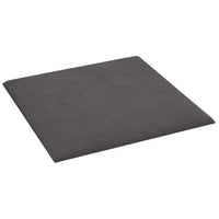 Pannelli Murali 12 pz Grigio Scuro 30x30 cm Velluto 1,08 mÂ² cod mxl 10395