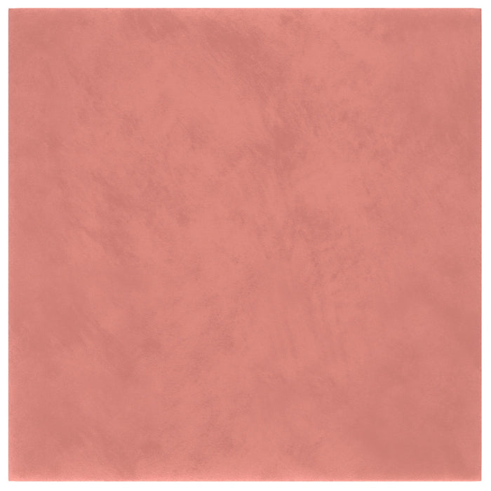 Pannelli Murali 12 pz Rosa 30x30 cm Velluto 1,08 mÂ² cod mxl 19644