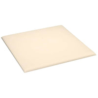 Pannelli Murali 12 pz Crema 30x30 cm Velluto 1,08 m² 343815