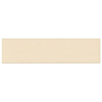 Pannelli Murali 12 pz Crema 60x15 cm Tessuto 1,08 m² 343816