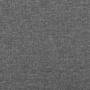 Pannelli Murali 12 pz Grigio Chiaro 60x15 cm Tessuto 1,08 m² 343817