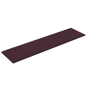 Pannelli Murali 12 pz Viola 60x15 cm Tessuto 1,08 m² 343822