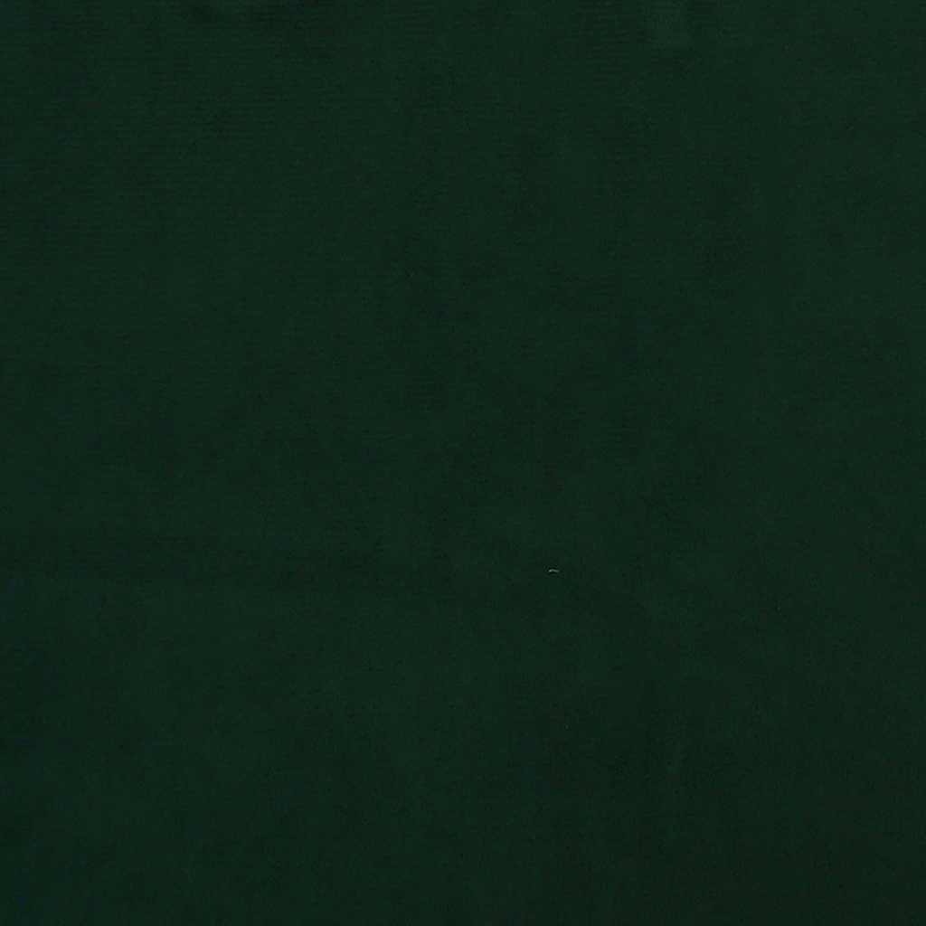 Pannelli Murali 12 pz Verde Scuro 60x15 cm Velluto 1,08 m² 343837