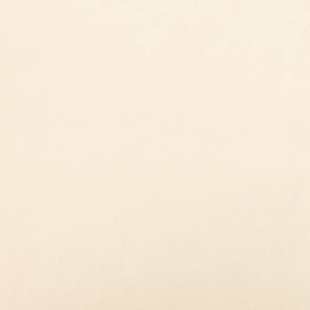 Pannelli Murali 12 pz Crema 60x15 cm Velluto 1,08 m² 343843