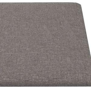 Pannelli Murali 12 pz Grigio Chiaro 60x30 cm in Tessuto 2,16 mÂ² cod mxl 12961