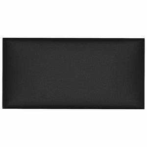 Pannelli Murali 12 pz Neri 60x30 cm Similpelle 2,16 mÂ² cod mxl 13063